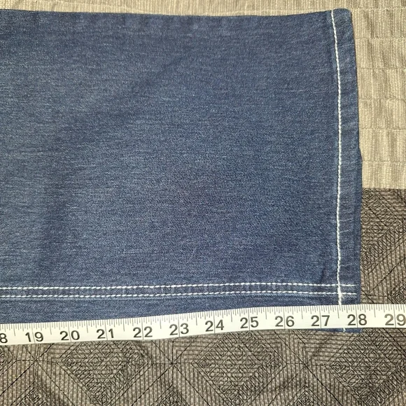 NWT Jack David Jeans Plus Size 22 Womens High Rise  Dark Denim - Picture 12 of 13